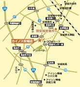 カイノス安城店周辺MAP