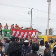 餅投げ